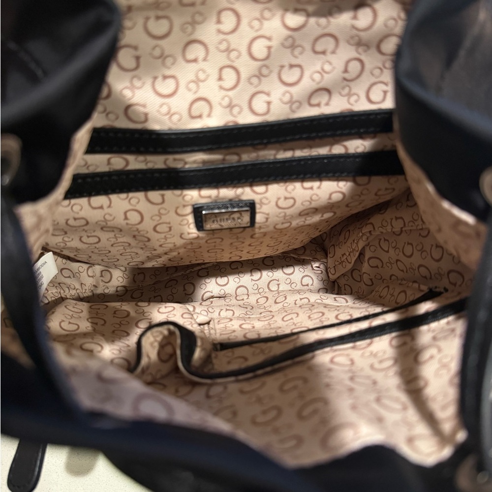 GUESS Black Backpack - Picture 3 of 4